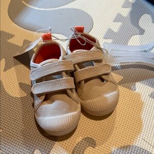 Cat & Jack Beige Sneakers with Velcro